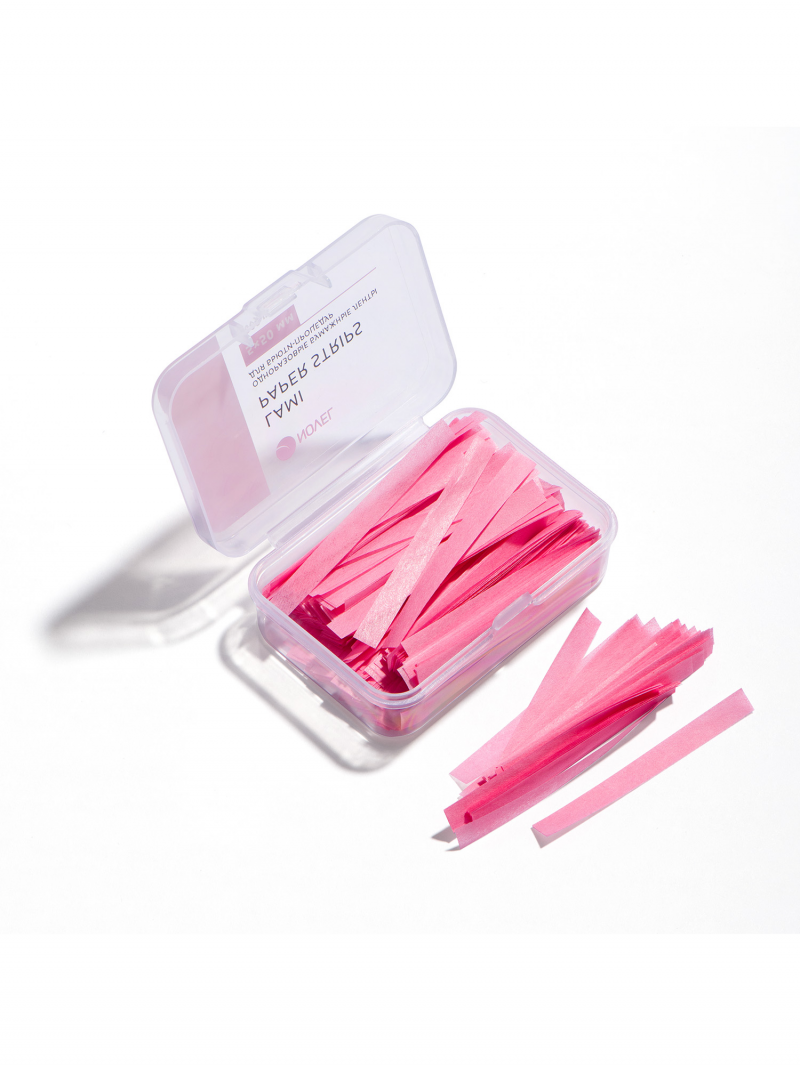 Novel Pink Disposable Eyelash Lamination Fixing Tapes 5x50 mm (1000 Pieces)