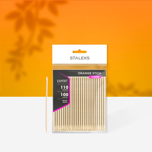 Staleks Portakal Çubuğu EXPERT Ahşap 110 mm (100 Adet) DOS-30/100