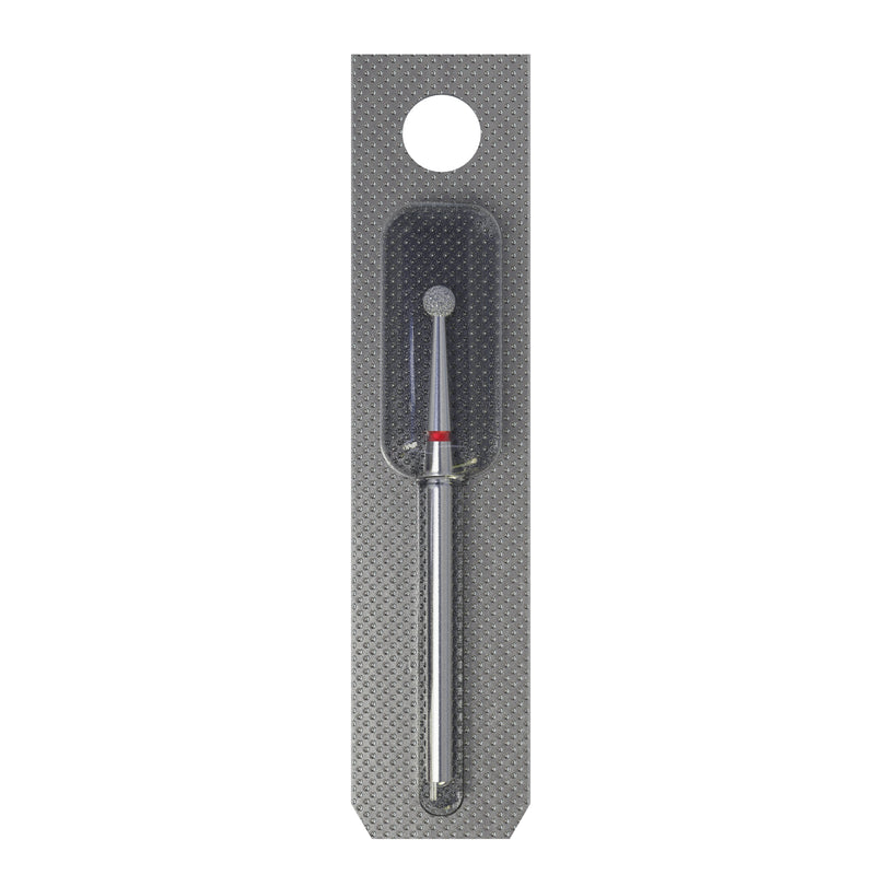 Staleks Elmas Freze Ucu Top Şekilli Kırmızı EXPERT (Baş Çapı 2,7 mm) FA01R027 - görsel 3