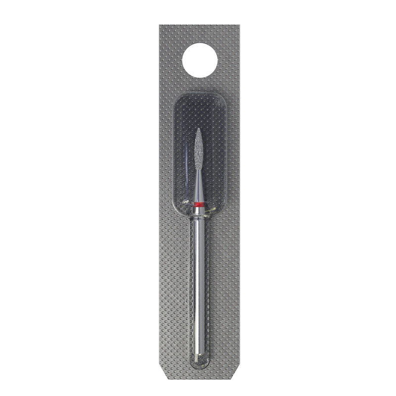 Staleks Elmas Freze Ucu Sivri Alev Kırmızı EXPERT (Baş Çapı 1,6 mm / Çalışma Boyu 8 mm) FA11R016/8 - görsel 3