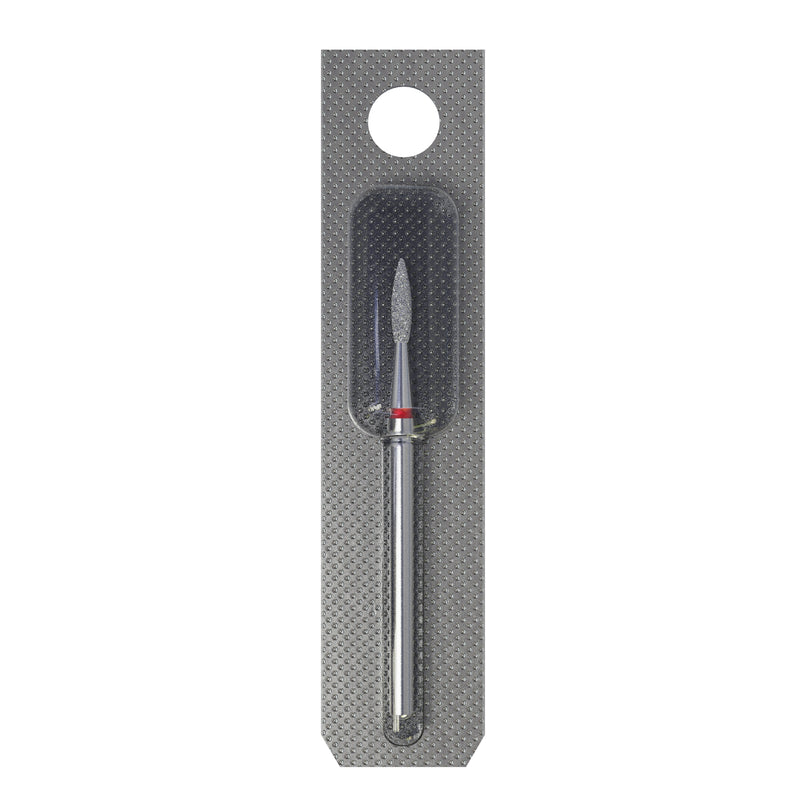 Staleks Elmas Freze Ucu Sivri Alev Kırmızı EXPERT (Baş Çapı 1,8 mm / Çalışma Boyu 8 mm) FA11R018/8 - görsel 3