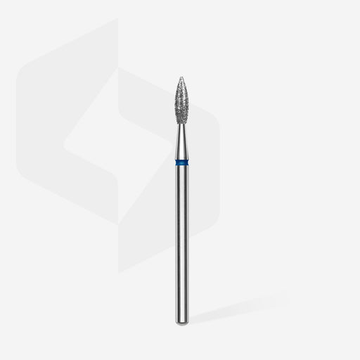 Staleks Elmas Freze Ucu Sivri Alev Mavi EXPERT (Baş Çapı 2,3 mm / Çalışma Boyu 8 mm) FA11B023/8 - görsel 2