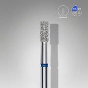 Staleks Elmas Freze Ucu Silindir Mavi EXPERT (Baş Çapı 2,5 mm / Çalışma Boyu 6 mm) FA20B025/6