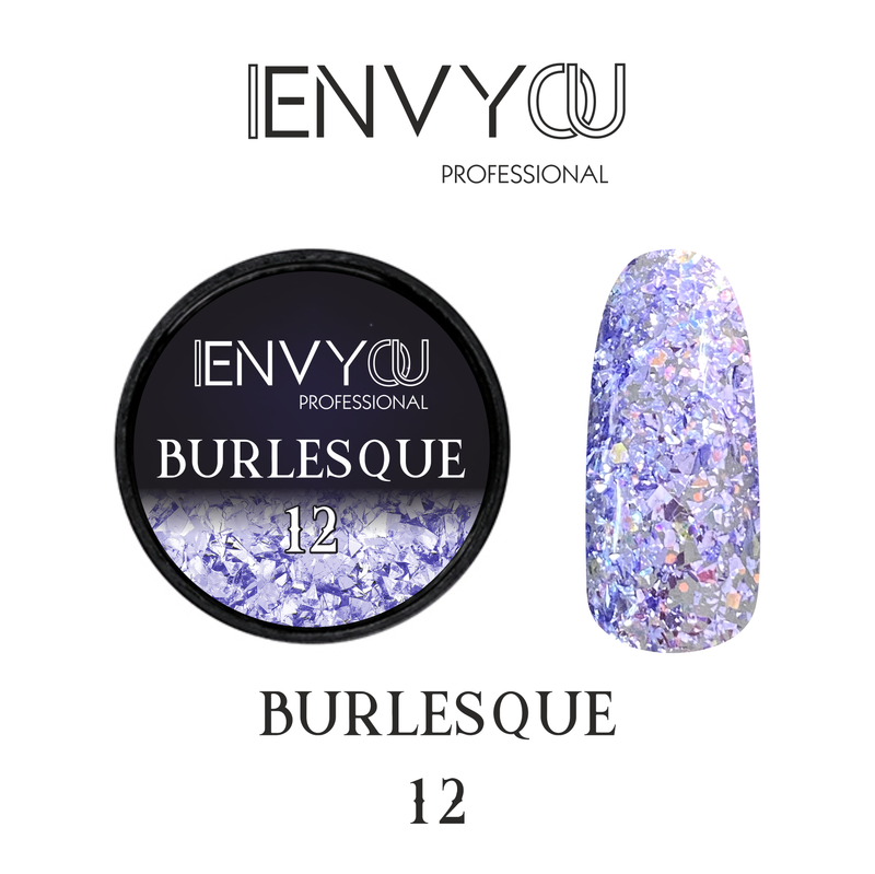 Стойкий лак для ногтей Envy You Burlesque, 12 шт. (10 г)