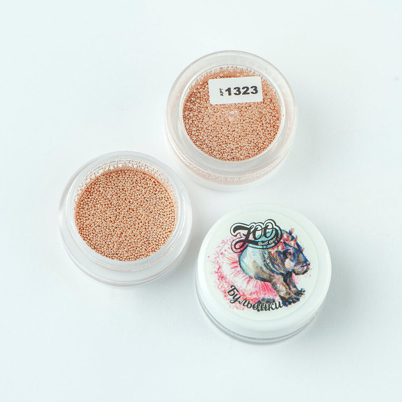 ZOO 1323 Bulonki metallik pembe 0.6mm - temiz gorsel