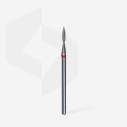 Staleks Elmas Freze Ucu Sivri Alev Kırmızı EXPERT (Baş Çapı 1,6 mm / Çalışma Boyu 8 mm) FA11R016/8 - görsel 2