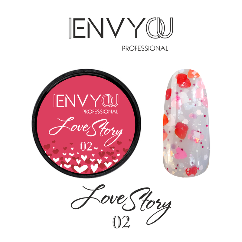 ENVY Long-Lasting Nail Polish Love Story 02 (10 gr)