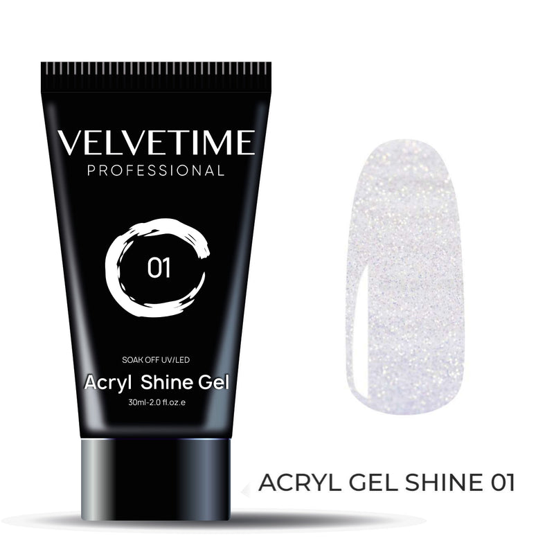 Velvet Acryl Shine Jel no 1 (30 ml)