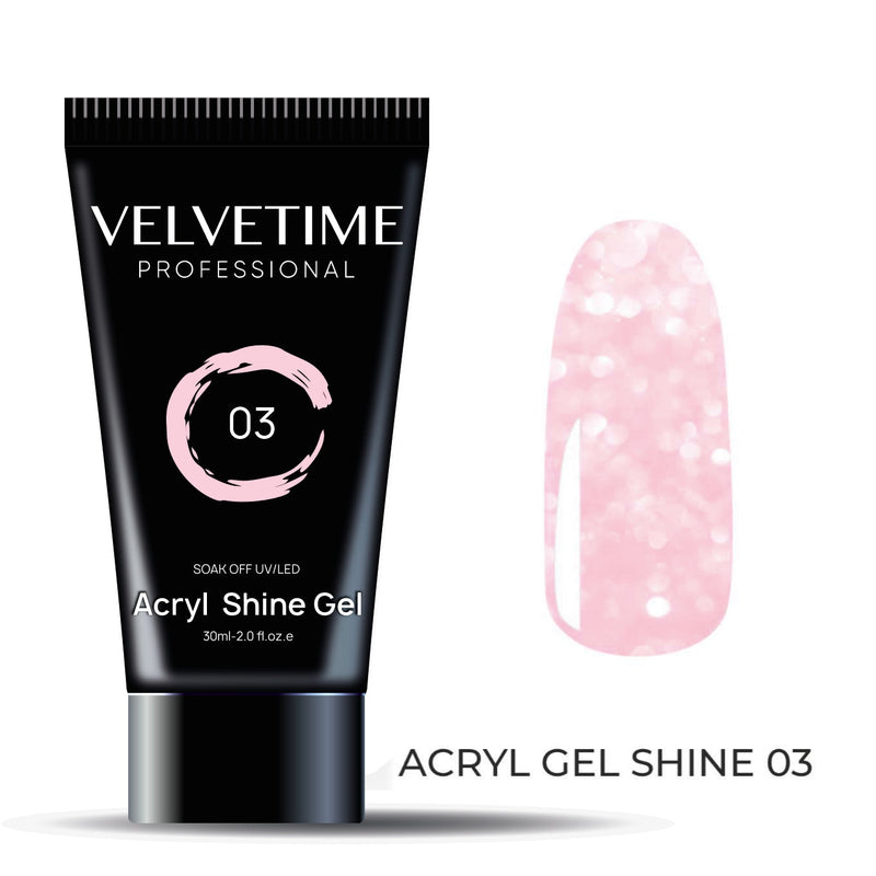 Velvet Acryl Shine Jel no 3 (30 ml)