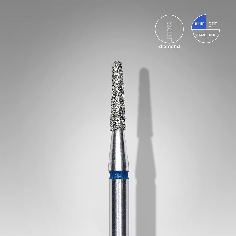 Staleks Elmas Freze Ucu Kesik Konik Mavi EXPERT (Baş Çapı 1,8 mm / Çalışma Boyu 8 mm) FA70B018/8