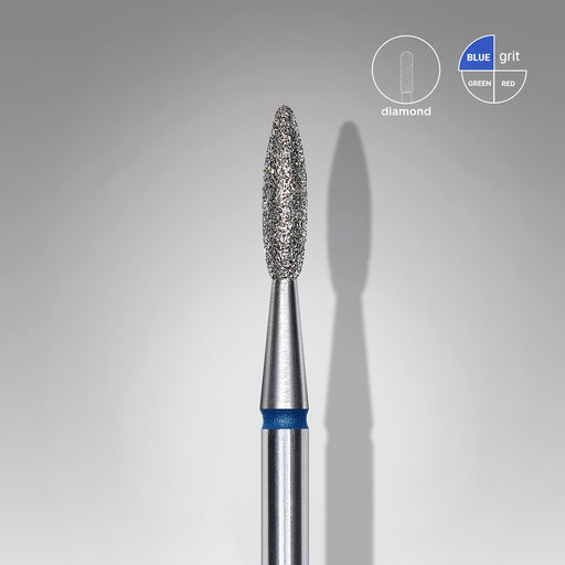 Staleks Elmas Freze Ucu Alev Mavi EXPERT (Baş Çapı 2,1 mm / Çalışma Boyu 8 mm) FA10B021/8