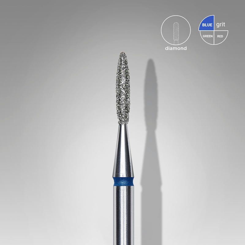 Staleks Elmas Freze Ucu Sivri Alev Mavi EXPERT (Baş Çapı 1,6 mm / Çalışma Boyu 8 mm) FA11B016/8