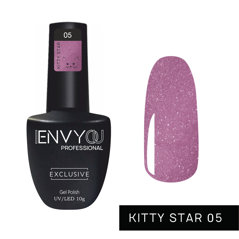 ENVY Kalıcı Oje Kitty Star 05 renk örneği