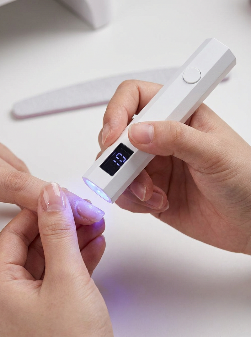Şarjlı El Tipi UV/LED Nail Lamba (Fener Tipi)