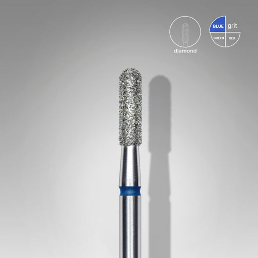 Staleks Elmas Freze Ucu Yuvarlatılmış Silindir Mavi EXPERT (Baş Çapı 2,3 mm / Çalışma Boyu 8 mm) FA30B023/8