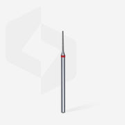 Staleks Elmas Freze Ucu İğne Kırmızı EXPERT (Baş Çapı 1 mm / Çalışma Boyu 10 mm) FA80R010/10 - görsel 2