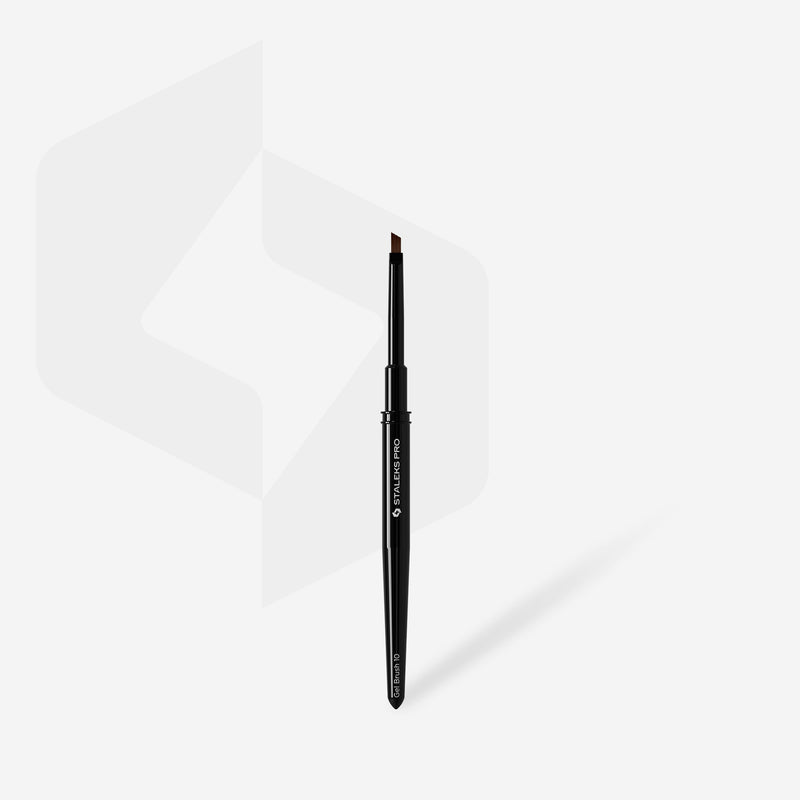 Staleks Açılı Jel Fırçası EXPERT (Genişlik 4 mm / Uzunluk 7 mm) NBE-10 - görsel 2