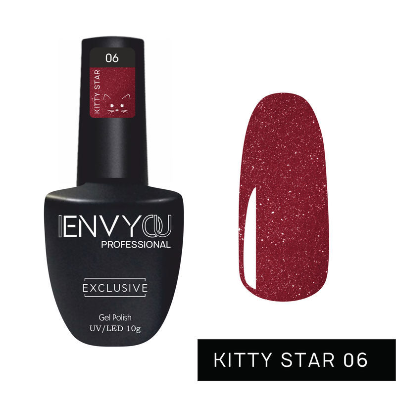 ENVY Kalıcı Oje Kitty Star 06 renk örneği