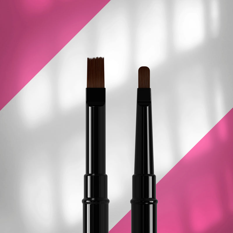 Staleks Çift Taraflı Fırça EXPERT (Jel İçin 7 mm / Jel İçin 10 mm) NBE-04/08