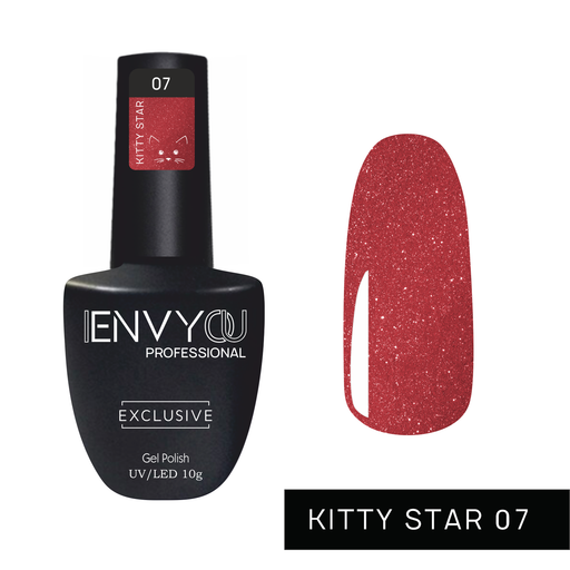 ENVY Kalıcı Oje Kitty Star 07 renk örneği