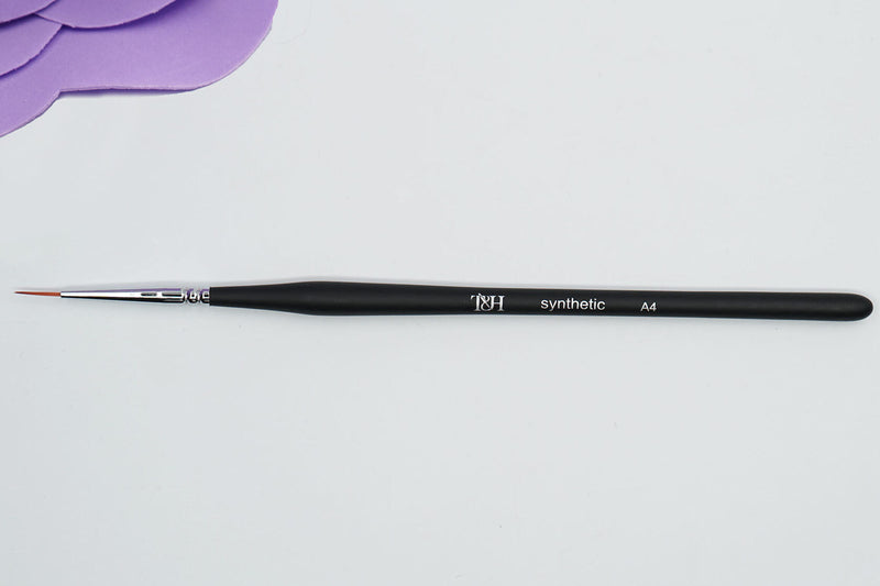 Кисть для прорисовки деталей в нейл-арте TH, формат А4 (синтетическая)