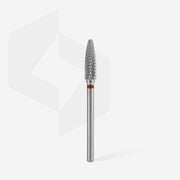 Staleks Karbür Freze Ucu Mısır (Corn) Kırmızı EXPERT (Baş Çapı 4 mm / Çalışma Boyu 14 mm) FT90R040/14 - görsel 2