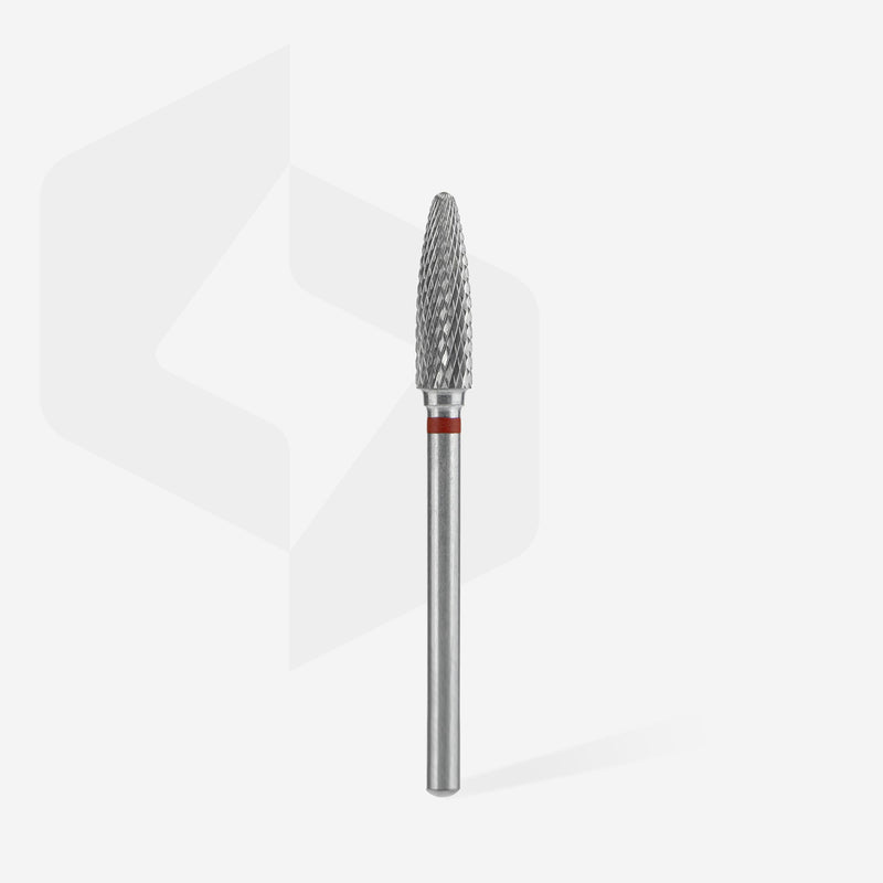 Staleks Karbür Freze Ucu Mısır (Corn) Kırmızı EXPERT (Baş Çapı 4 mm / Çalışma Boyu 14 mm) FT90R040/14 - görsel 2