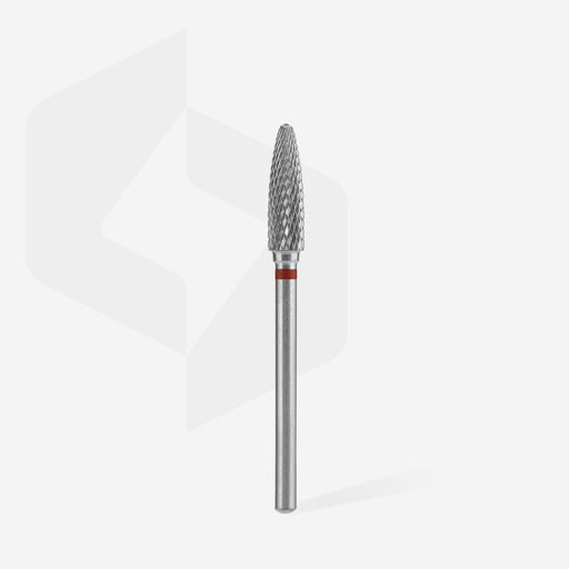 Staleks Karbür Freze Ucu Mısır (Corn) Kırmızı EXPERT (Baş Çapı 4 mm / Çalışma Boyu 14 mm) FT90R040/14 - görsel 2