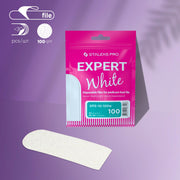 Staleks Pedikür Rendesi İçin Tek Kullanımlık Beyaz Törpü EXPERT 10 (100 Grit) (30 Adet) DFE-10-100w