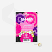 Staleks Pedikür Diski İçin Yumuşak Sünger Katmanlı Tek Kullanımlık Beyaz Törpü PODODISC XS EXPERT (320 grit) (50 adet) PDFS-10-320w - görsel 3