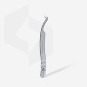 Staleks Fiber Uçlu Profesyonel Kirpik Cımbızı EXPERT 45 TYPE 2 (L-Şekilli, 40') TE-45/2 - görsel 3
