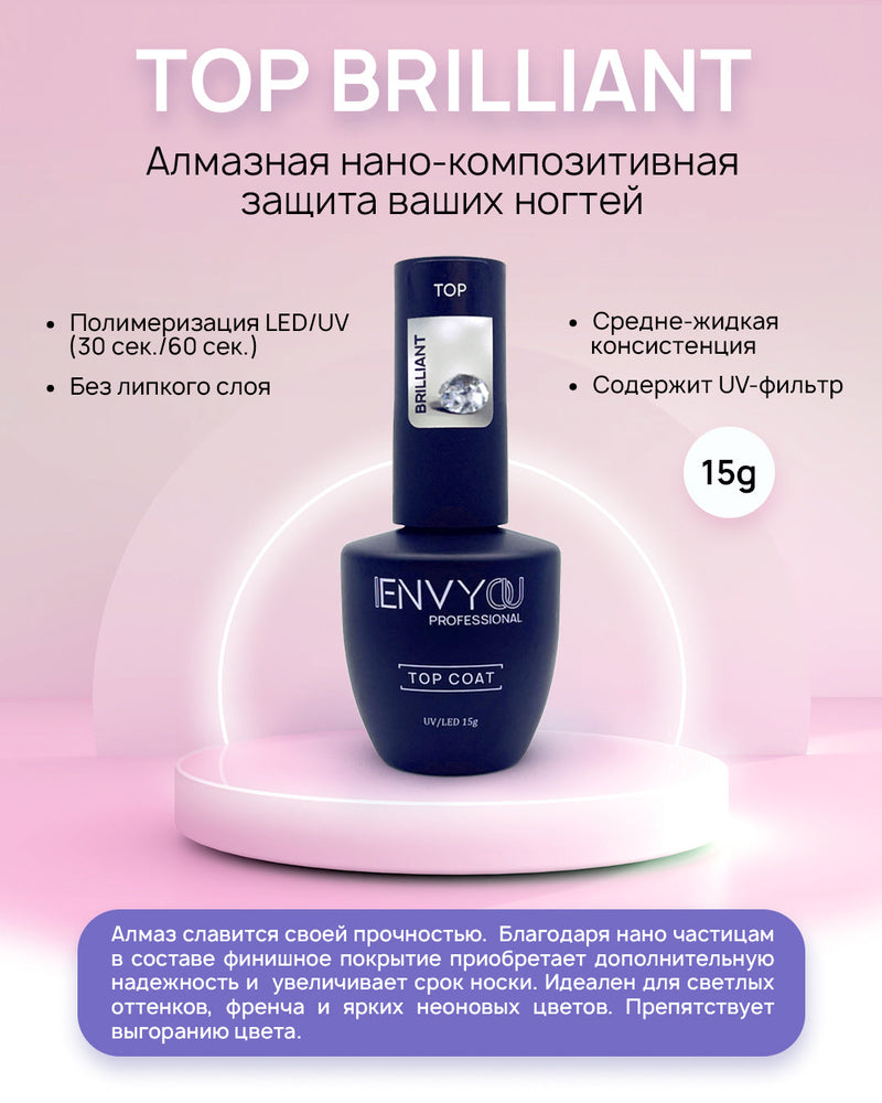 Envy Top Coat Brilliant 15ml