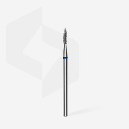 Staleks Elmas Freze Ucu Sivri Alev Mavi EXPERT (Baş Çapı 1,8 mm / Çalışma Boyu 8 mm) FA11B018/8 - görsel 2