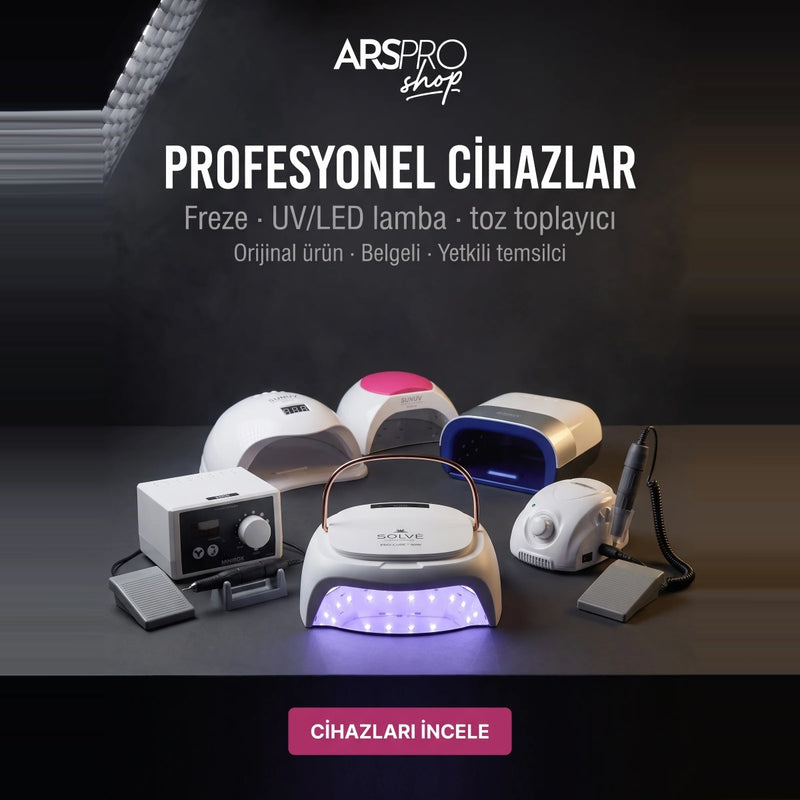 ARS PRO profesyonel cihazlar - freze makineleri, UV/LED lambalar ve toz toplayıcılar