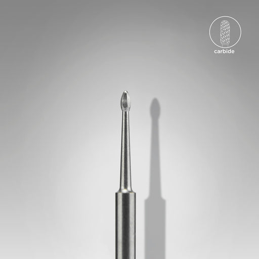 Staleks Karbür Freze Ucu Mini Tırnak Temizleyici EXPERT (Baş Çapı 1,2 mm / Çalışma Boyu 2,5 mm) FT12/012/2.5