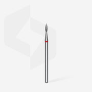 Staleks Elmas Freze Ucu Sivri Alev Kırmızı EXPERT (Baş Çapı 1,8 mm / Çalışma Boyu 8 mm) FA11R018/8 - görsel 2