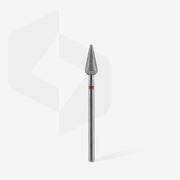 Staleks Elmas Freze Ucu Sivri Armut Kırmızı EXPERT (Baş Çapı 5 mm / Çalışma Boyu 12 mm) FA100R050/12 - görsel 2