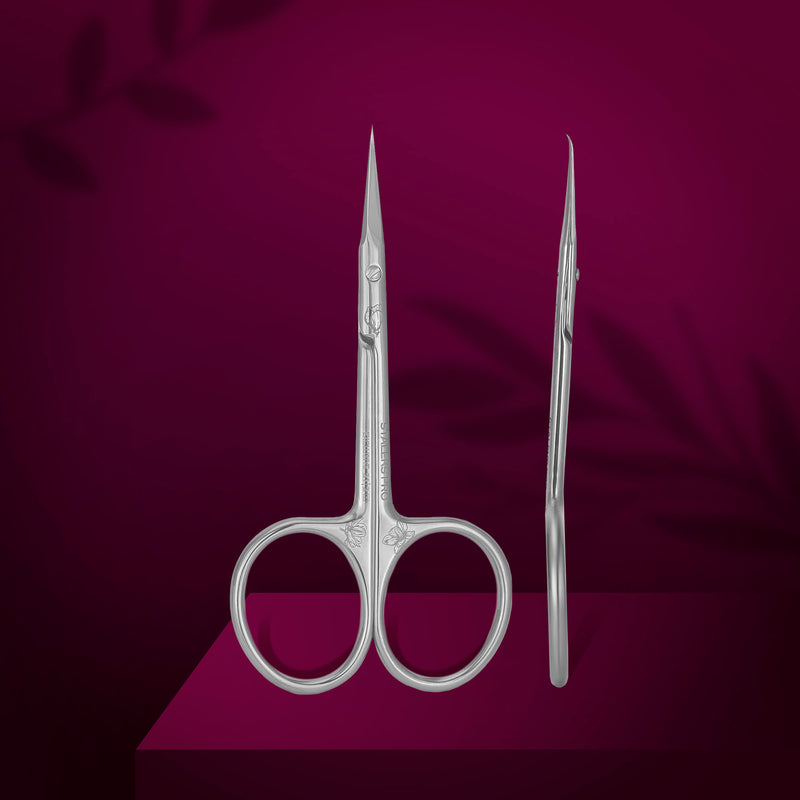 Staleks Kancalı Profesyonel Kütikül Makası EXCLUSIVE 21 TYPE 2 (magnolia) SX-21/2m