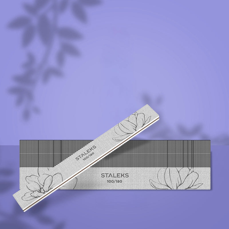 Staleks Düz Mineral Tırnak Törpüsü EXPERT 20 (100/180 grit) (25 adet) NFE-20-100/180-25
