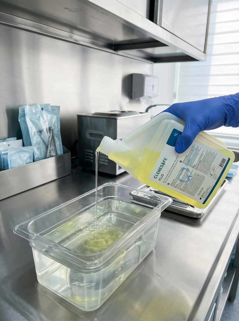 CLENESAFE® PLUS Ön Temizleme ve Dezenfeksiyon Solüsyonu (1 L)