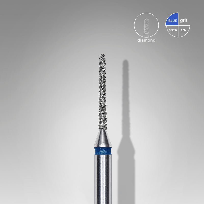 Staleks Elmas Freze Ucu İğne Mavi EXPERT (Baş Çapı 1 mm / Çalışma Boyu 10 mm) FA80B010/10