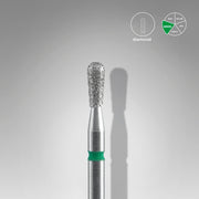 Staleks Elmas Freze Ucu Kibrit Yeşil EXPERT (Baş Çapı 2,3 mm / Çalışma Boyu 5 mm) FA120G023/5
