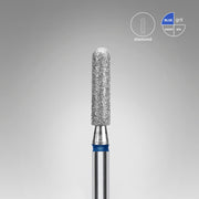 Staleks Elmas Freze Ucu Yuvarlatılmış Silindir Mavi EXPERT (Baş Çapı 2,5 mm / Çalışma Boyu 10 mm) FA30B025/10