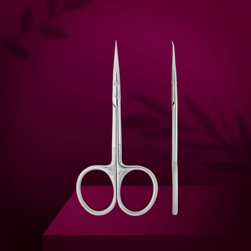 Staleks Kancalı Profesyonel Kütikül Makası EXCLUSIVE 23 TYPE 1 (magnolia) SX-23/1m