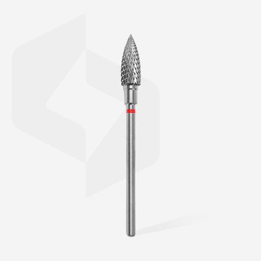 Staleks Karbür Freze Ucu Alev Kırmızı EXPERT (Baş Çapı 5 mm / Çalışma Boyu 13,5 mm) FT10R050/13.5 - görsel 2