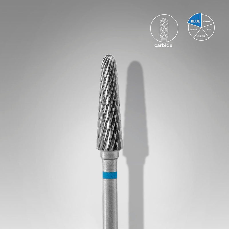 Staleks Karbür Freze Ucu Kesik Konik Mavi EXPERT (Baş Çapı 4 mm / Çalışma Boyu 13 mm) FT70B040/13