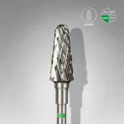 Staleks Karbür Freze Ucu Kesik Konik Yeşil EXPERT (Baş Çapı 6 mm / Çalışma Boyu 14 mm) FT70G060/14