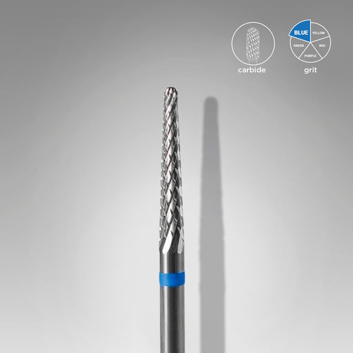 Staleks Karbür Freze Ucu Konik Mavi EXPERT (Baş Çapı 2,3 mm / Çalışma Boyu 14 mm) FT71B023/14