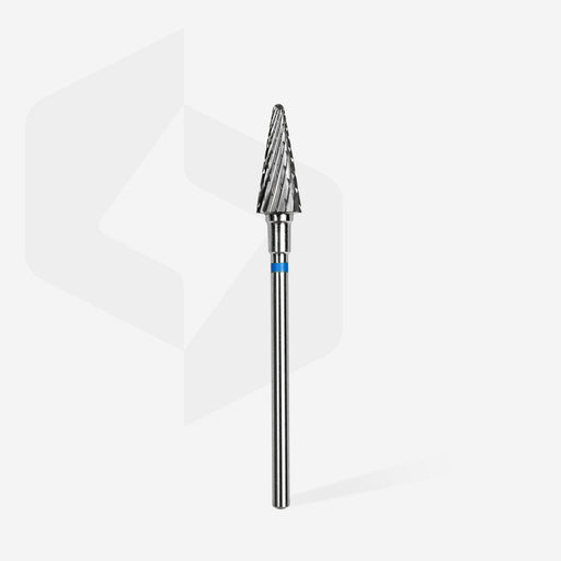 Staleks Karbür Freze Ucu Konik Mavi EXPERT (Baş Çapı 6 mm / Çalışma Boyu 14 mm) FT71B060/14 - görsel 2