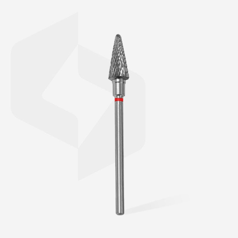 Staleks Karbür Freze Ucu Konik Kırmızı EXPERT (Baş Çapı 6 mm / Çalışma Boyu 14 mm) FT71R060/14 - görsel 2